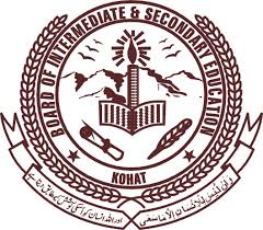 Kohat Board Matric Annual Exams Admission 2018