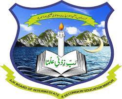 AJK Board Inter Annual Exams Schedule 2021